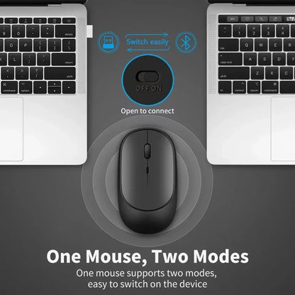 Mouse sem fio, Clean, para laptop, tablet, PC e Macbook.