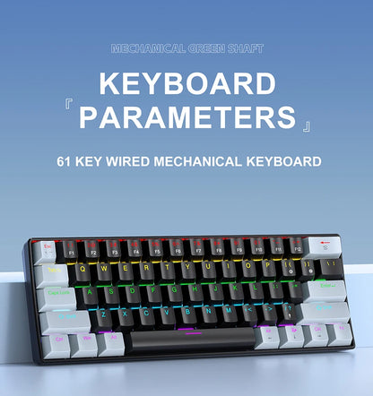 APAYADO K61 Mini Mechanical Keyboard