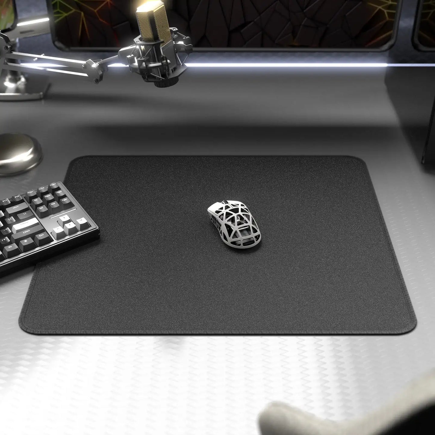 Mousepad Gamer Attack Shark XL – Alta Precisão com Base Antiderrapante e Bordas Reforçadas