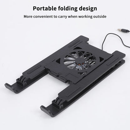 Base de resfriamento dobrável para laptop