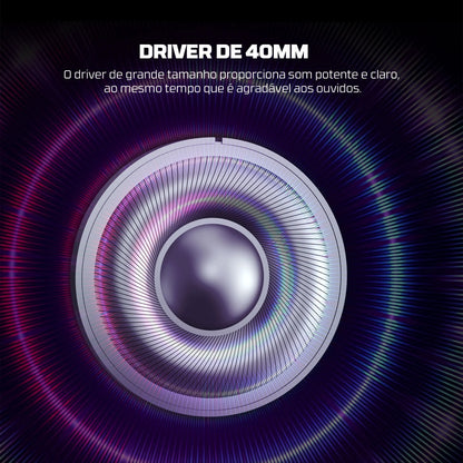 FANTECH TAMAGO II WHG04 Wired and Wireless Headset 40MM Big Driver 22 Hours Usage Time Headphones with Microphone ENC Headset