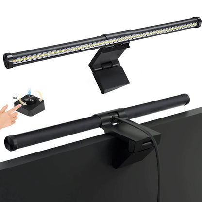 Luminária LED RGB para Monitor 44cm – Iluminação Confortável para Estudo, Trabalho e Games