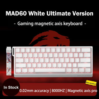 Teclado Gamer MADLIONS MAD 60/68HE – Switch Magnético, 8K Hz, Hot Swap e Ultra Responsivo