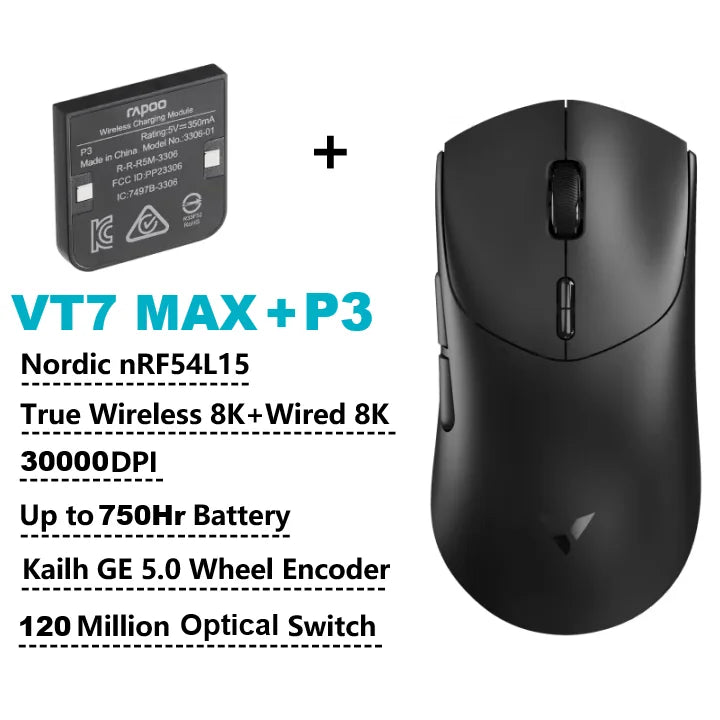 Rapoo VT7 MAX /VT7 Wireless Gaming Mouse