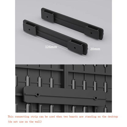PEGBOARD - Organizador Inteligente de Parede – Sem Furos