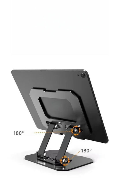 Suporte de mesa dobrável e giratório de 360°