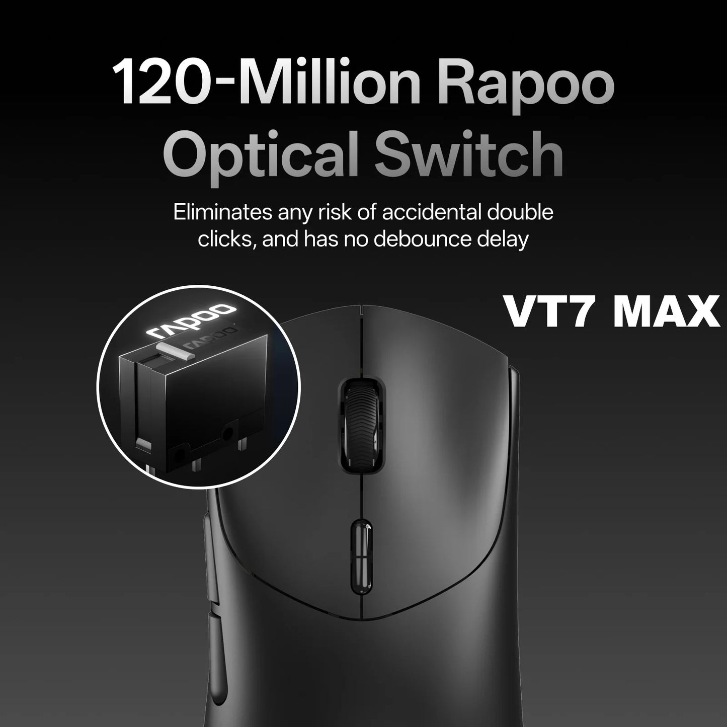 Rapoo VT7 MAX /VT7 Wireless Gaming Mouse