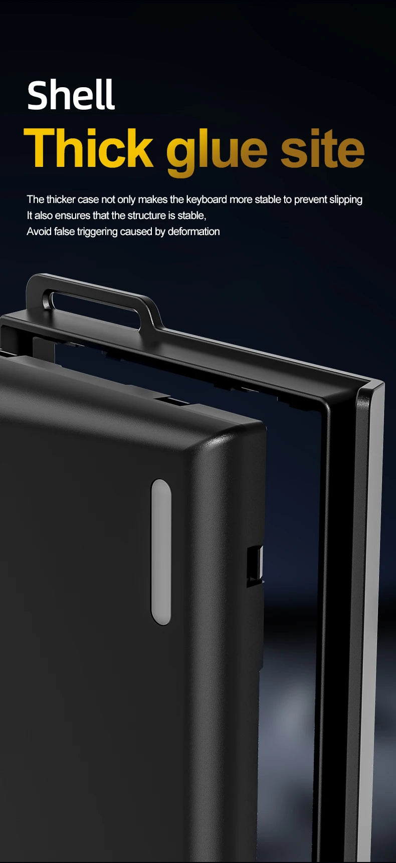 Teclado Gamer Attack Shark X68HE – Switch Magnético com Rapid Trigger e Alta Performance